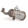 KF-1901 Filtre à Particules FAP avec Catalyseur FAP FORD / MAZDA / VOLVO